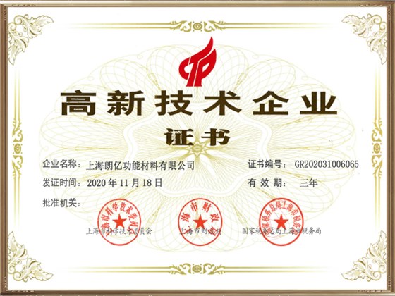 高新技术企业-2020